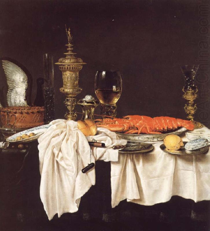 Willem Claesz Heda Still life with a Lobster china oil painting image